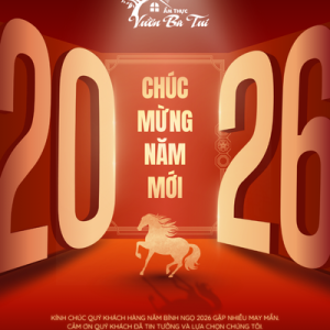 Lịch Nghỉ Tết Của Ẩm Thực Vườn Ba Tui