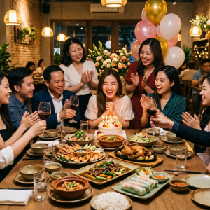 Nhà hàng tổ chức tiệc sinh nhật đẹp, món ngon, giá tốt
