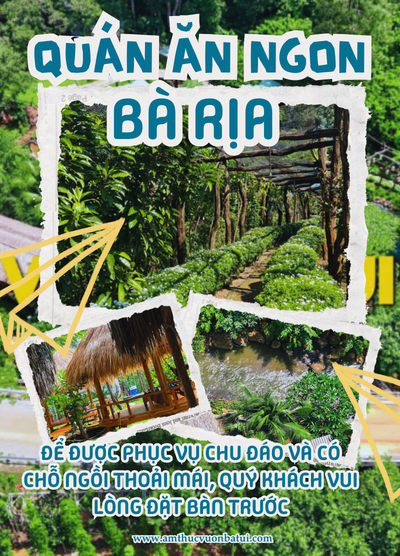 Quán Ăn Ngon Bà Rịa – Trải Nghiệm Ẩm Thực Không Gian Sân Vườn