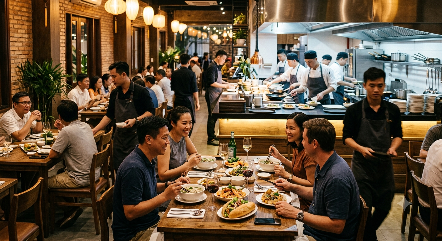 Nền tảng chung và tiêu chí đánh giá một nhà hàng chất lượng