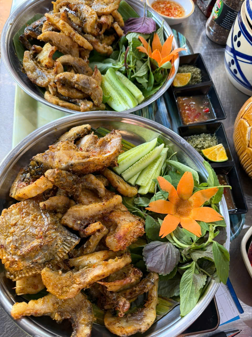 Chép Giòn Nướng Muối Ớt